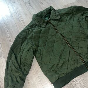 Wild Fable Green quilted jacket